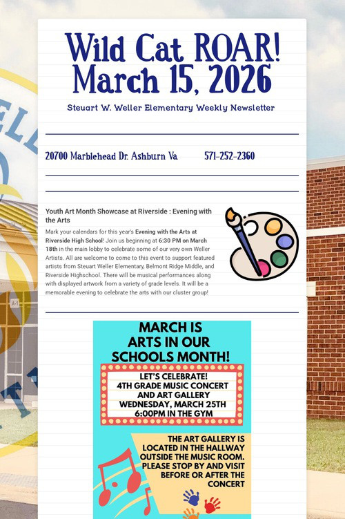 Wild Cat ROAR! March 15, 2026