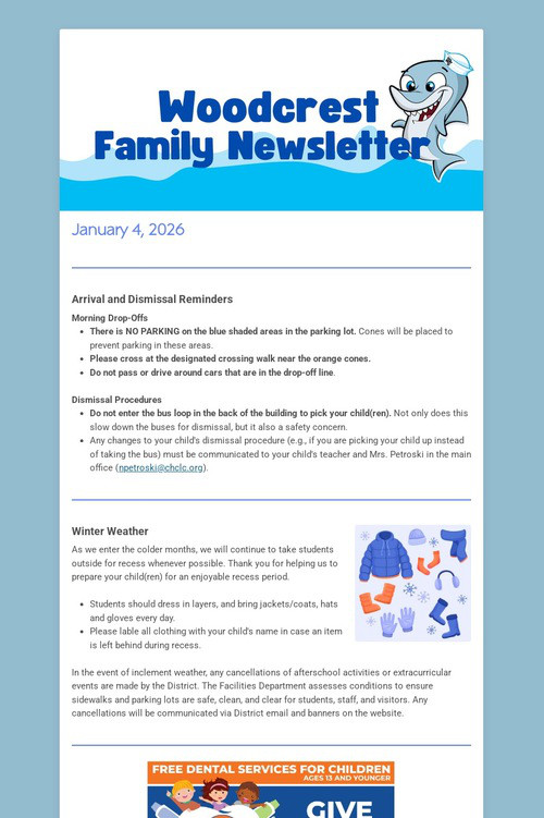 Family Newsletter