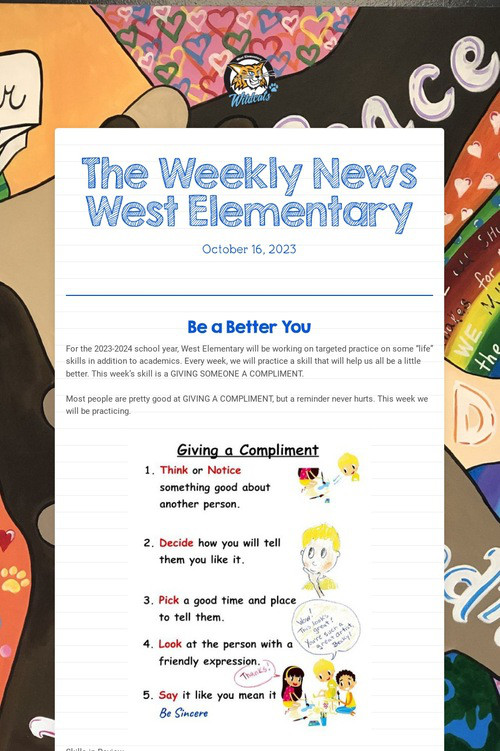 The Weekly News West Elementary