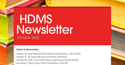 HDMS Newsletter