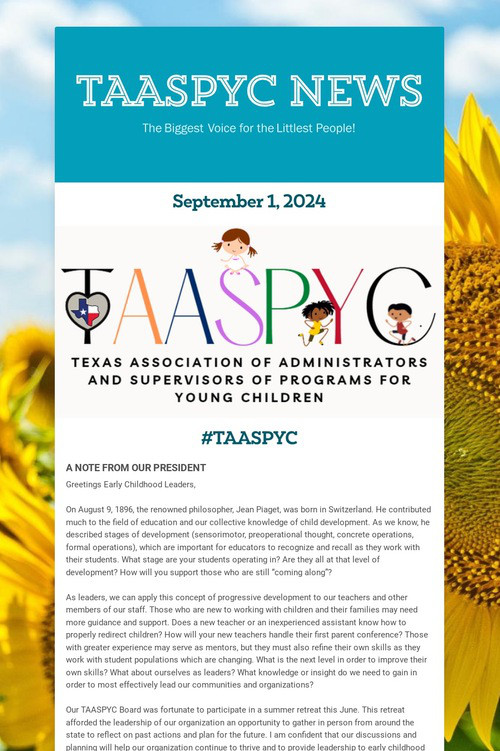 TAASPYC News