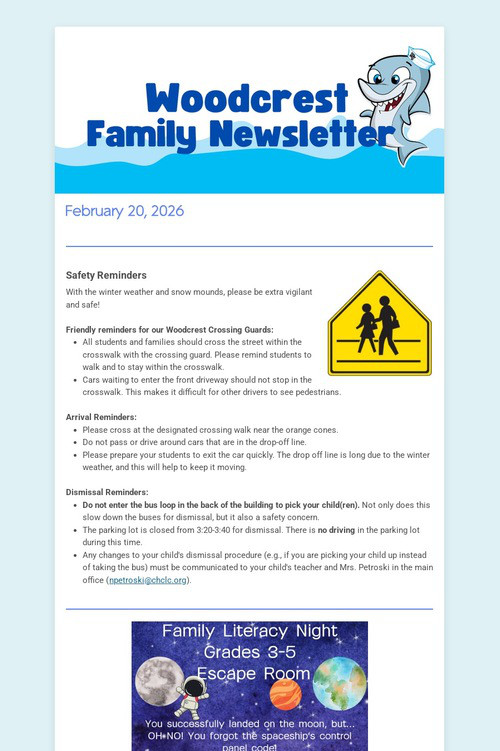 Family Newsletter
