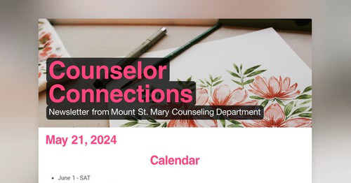 Counselor Connections