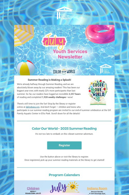 Youth Services Newsletter
