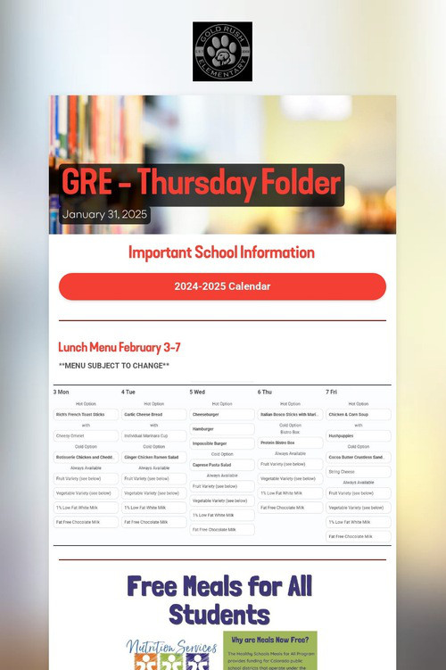 GRE - Thursday Folder