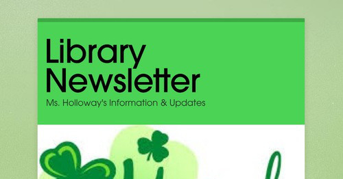 Library Newsletter