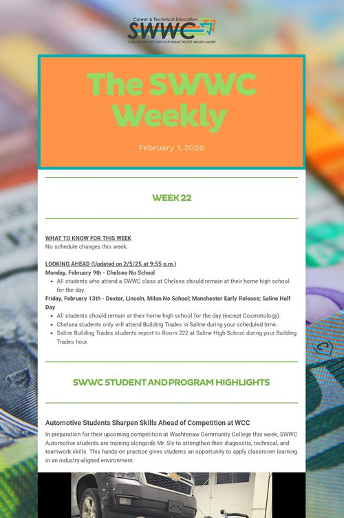 The SWWC Weekly