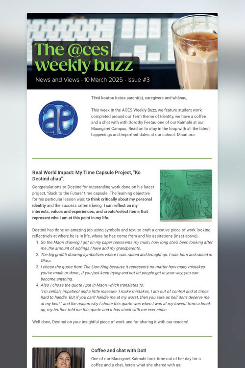 The @ces             weekly buzz