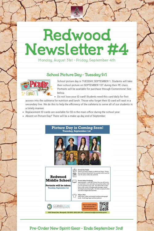 Redwood Newsletter #4