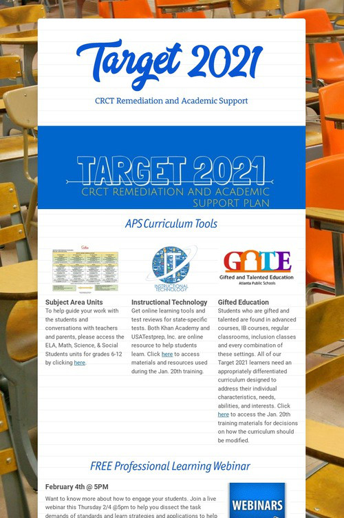 Target 2021
