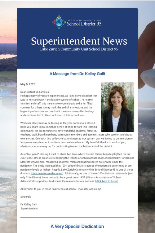Superintendent News