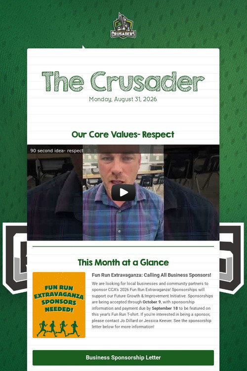 The Crusader 8/31