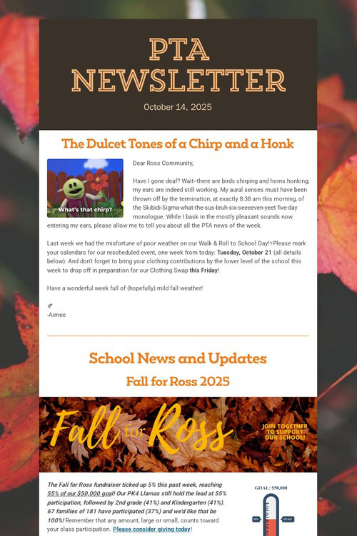 PTA Newsletter
