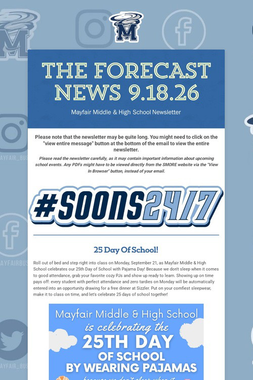 THE FORECAST News 9.18.26