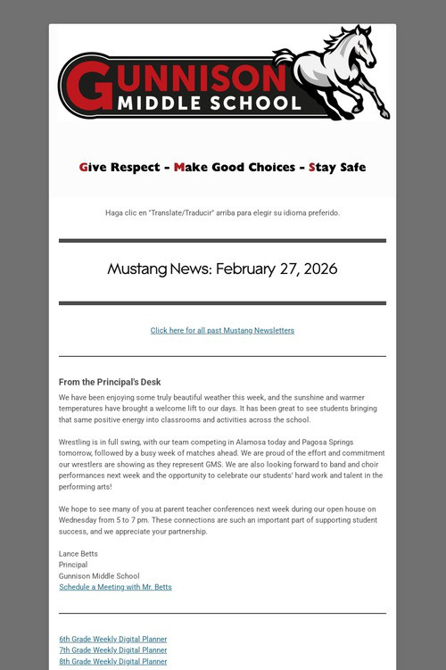 Mustang News - February 27, 2026