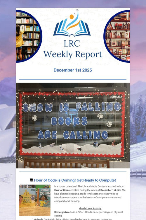 LRC Weekly Update