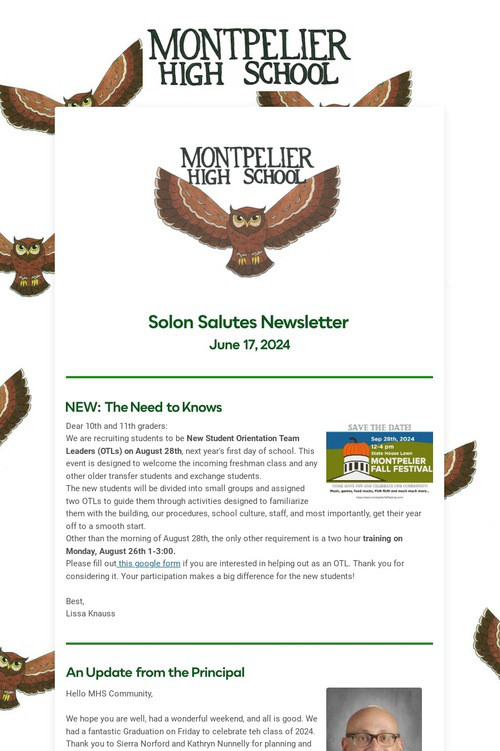 Solon Salutes