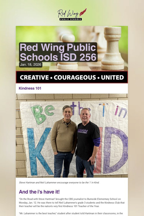 Red Wing Public Schools ISD 256