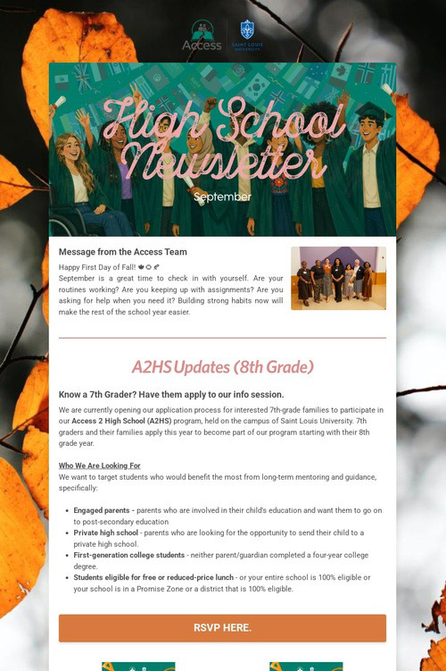 High School Newsletter