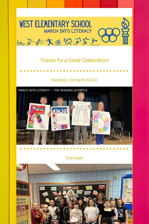 March Into Literacy