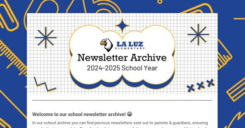 La Luz Newsletter Archive