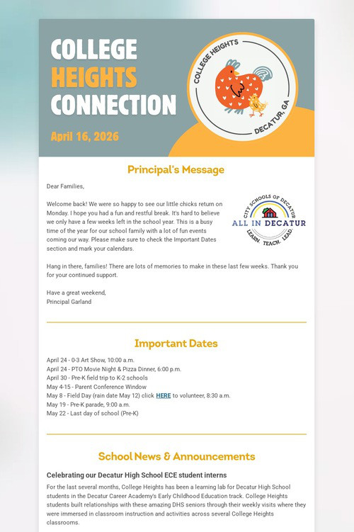 College Heights Connection