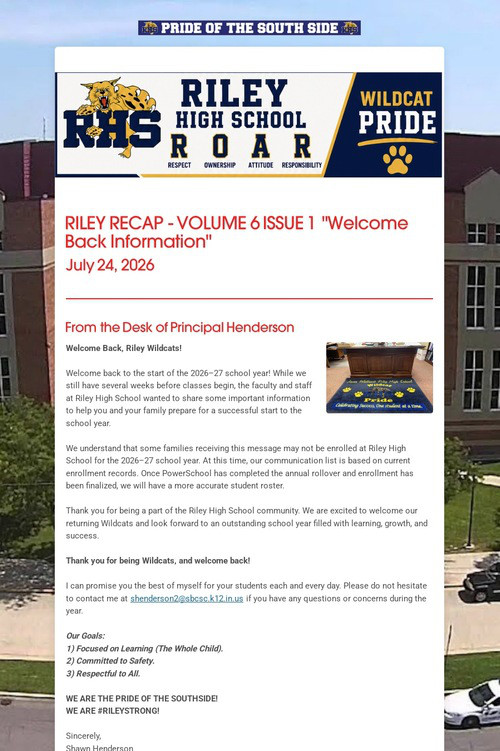 Riley Recap - VOLUME 6 ISSUE 1