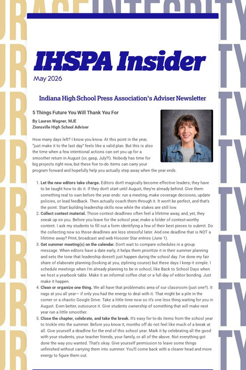 IHSPA Insider