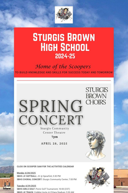 STURGIS BROWN HIGH SCHOOL