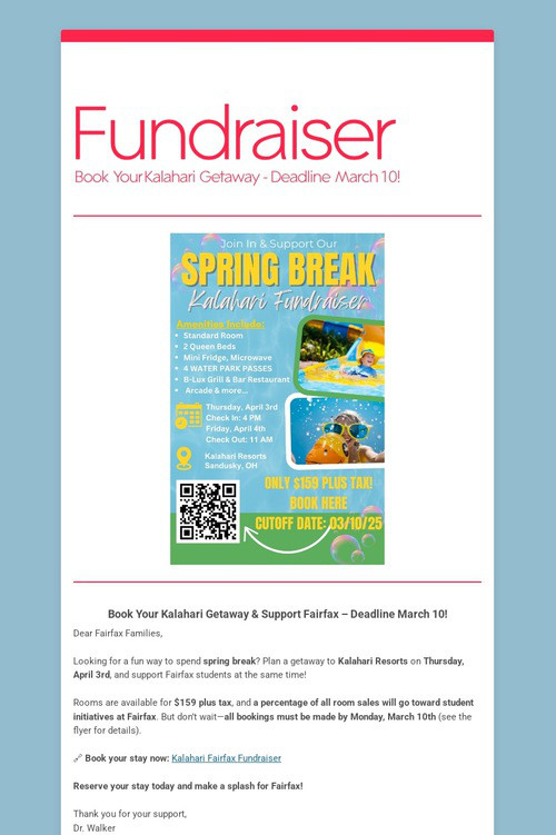 Fundraiser