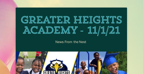 Greater Heights Academy - 11/1/21