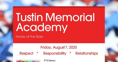 Tustin Memorial Academy | Smore Newsletters for Education