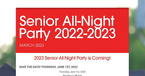 Senior All-Night Party 2022-2023