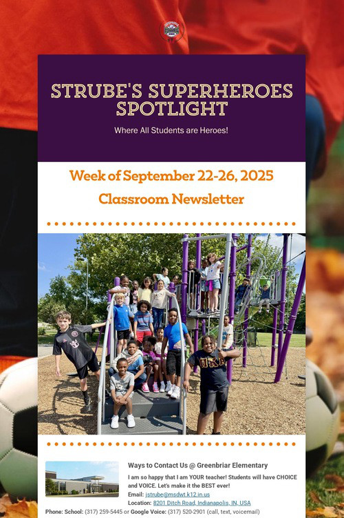 Strube's Superheroes Spotlight
