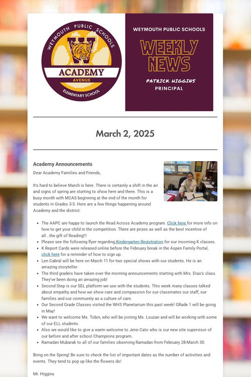 Academy Avenue Elementary School