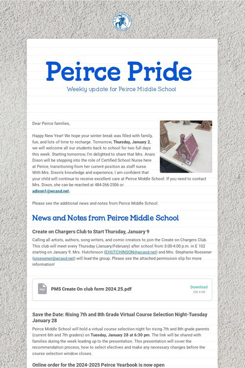 Peirce Pride