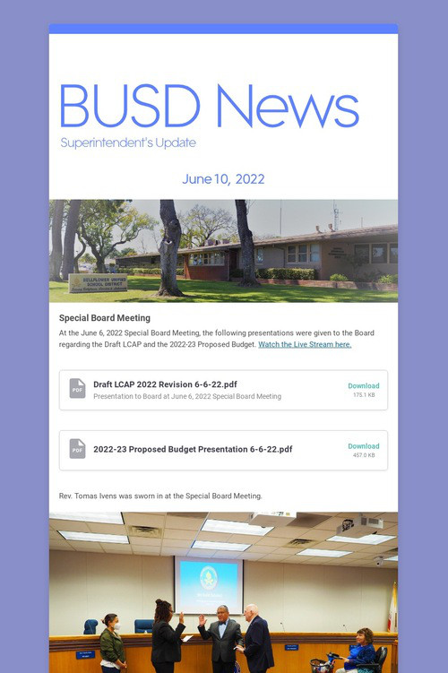 BUSD News