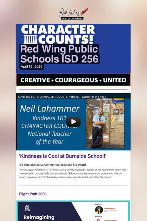 Red Wing Public Schools ISD 256