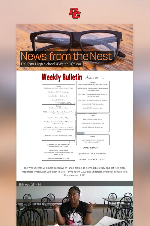 News from the Nest