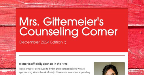 Mrs. Gittemeier's Counseling Corner