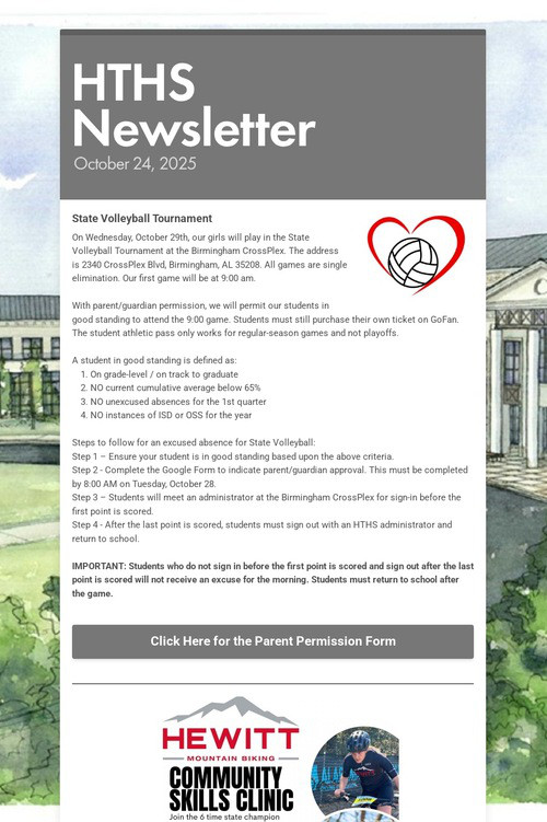 HTHS Newsletter