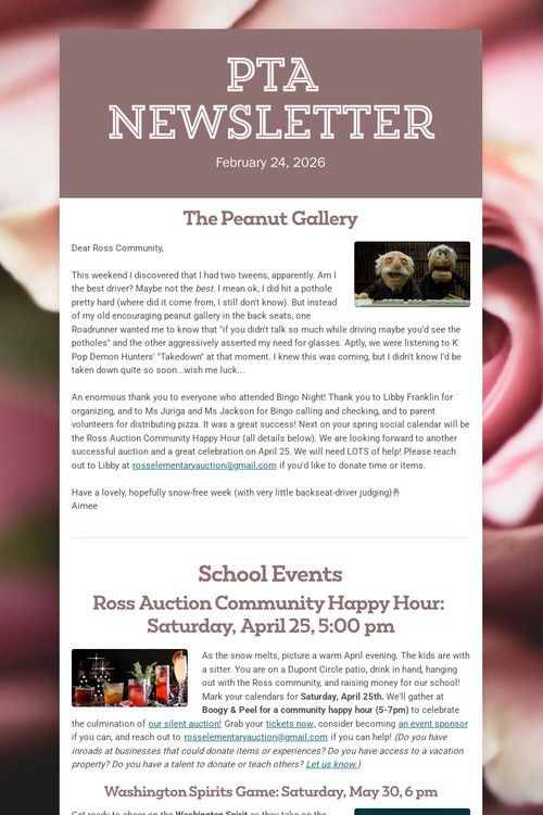 PTA Newsletter