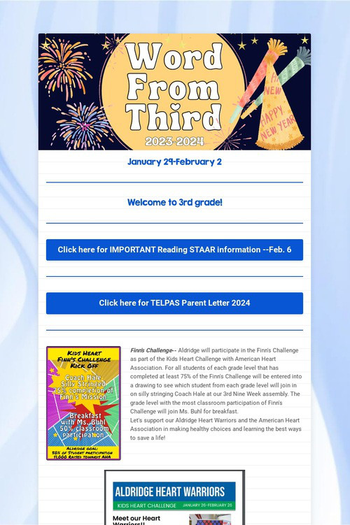Word From Third 2023-2024