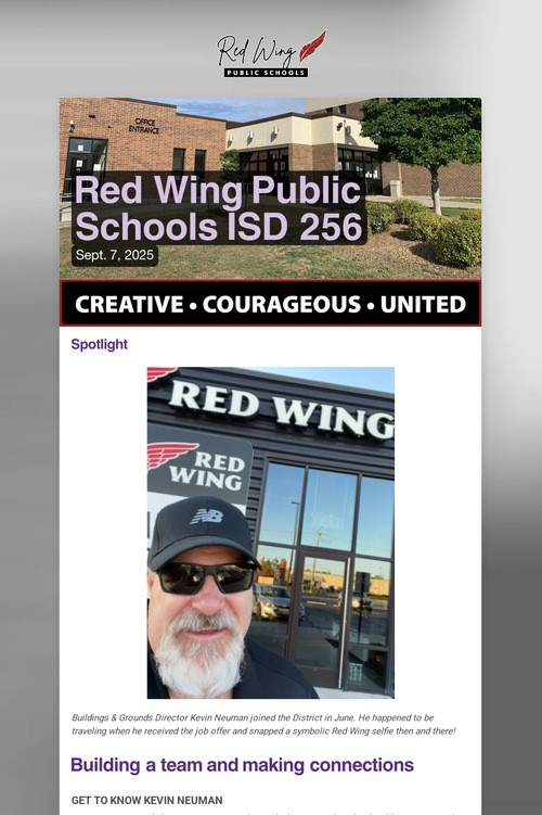 Red Wing Public Schools ISD 256