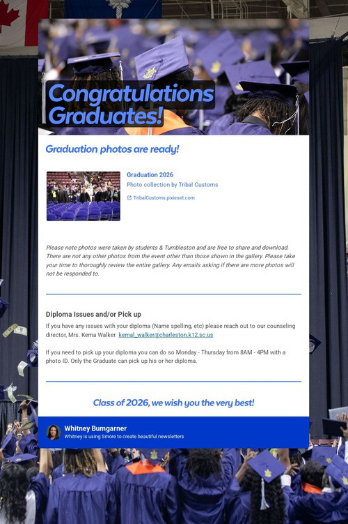 Congratulations Graduates!