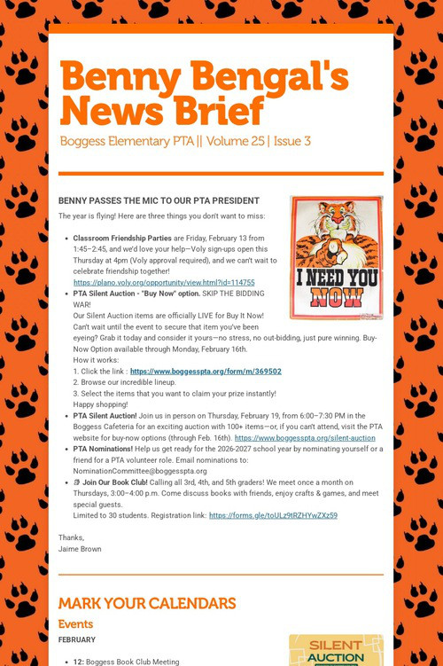 Benny Bengal's News Brief