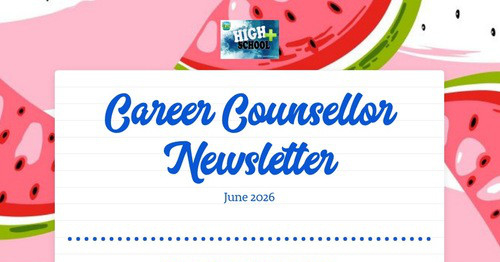 Career Counsellor Newsletter