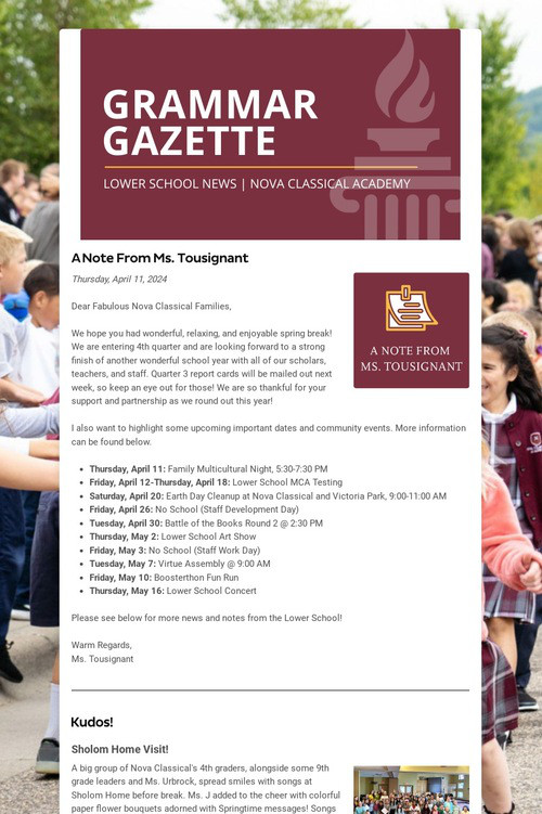 GRAMMAR GAZETTE