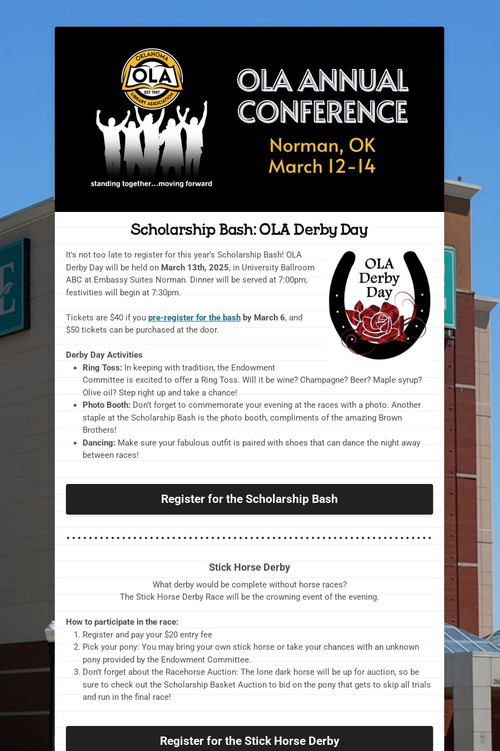 OLA Conference Announcement