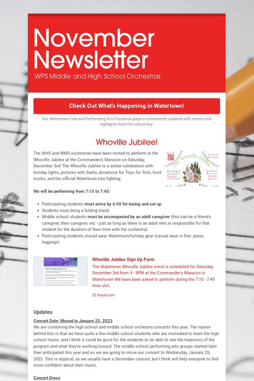 November Newsletter
